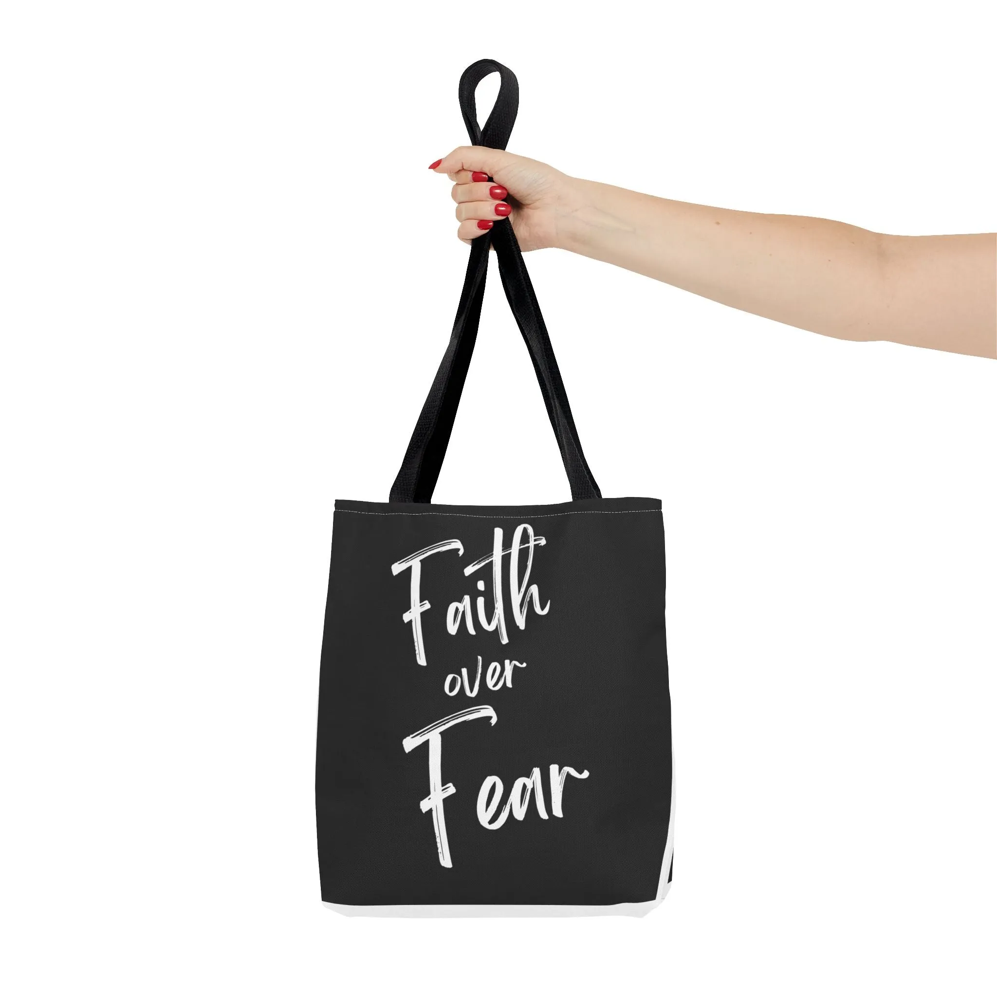 Faith and fear Tote Bag (AOP)