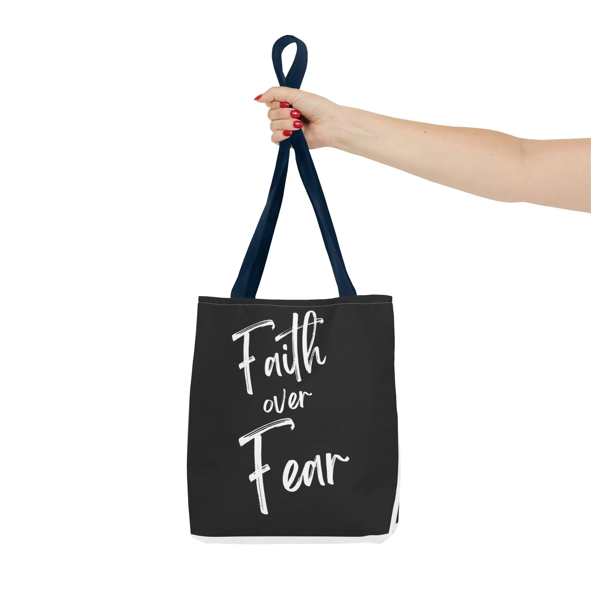 Faith and fear Tote Bag (AOP)