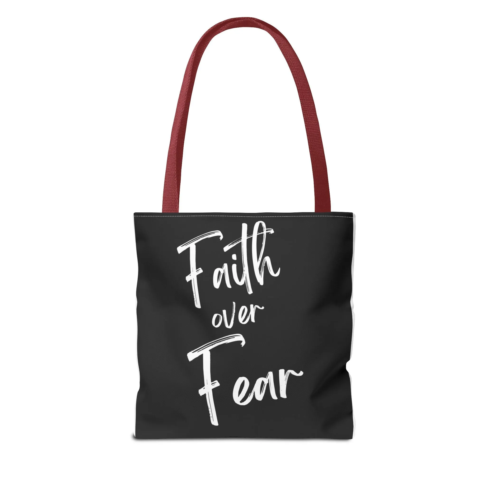 Faith and fear Tote Bag (AOP)