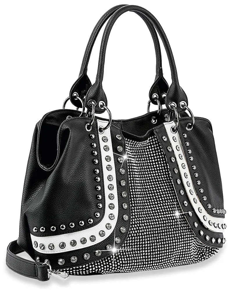 Gorgeous Studded Fashion Handbag