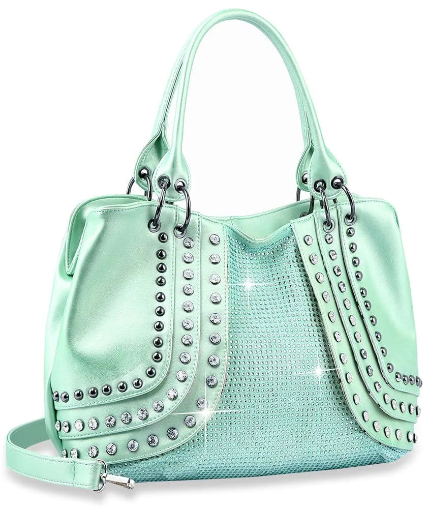Gorgeous Studded Fashion Handbag