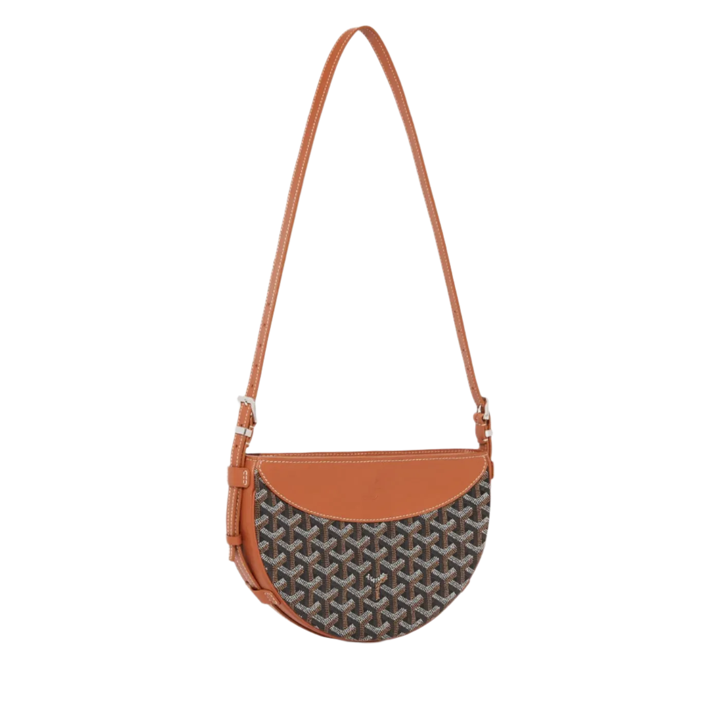 Goyard Hirondelle Bag "Black & Tan"