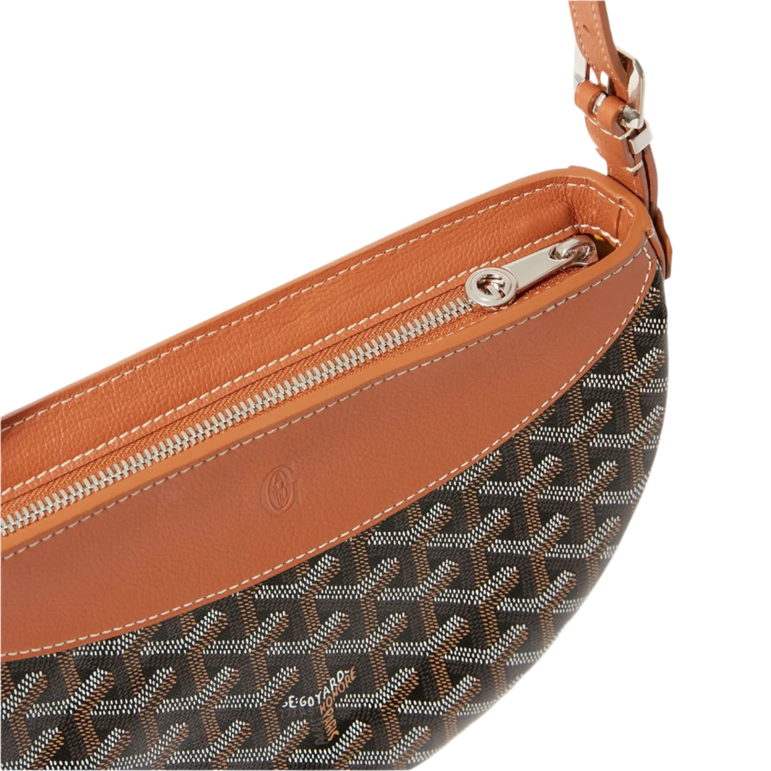 Goyard Hirondelle Bag "Black & Tan"