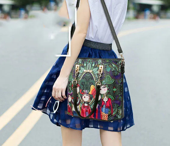 H1765 - 6Pc Fashion Handbag Set