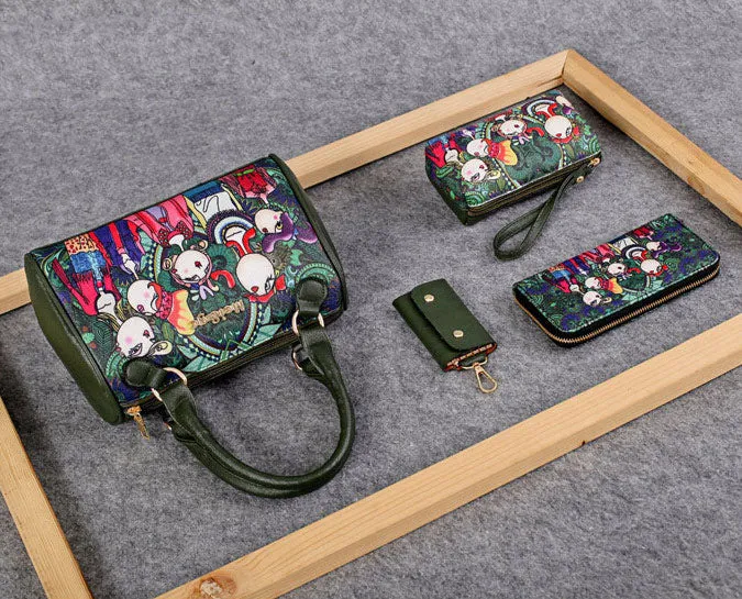 H1765 - 6Pc Fashion Handbag Set