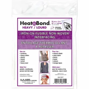 HEATNBOND Non-Woven Craft Weight Fusible Interfacing - 50cm x .9m / 20" x 1 yd