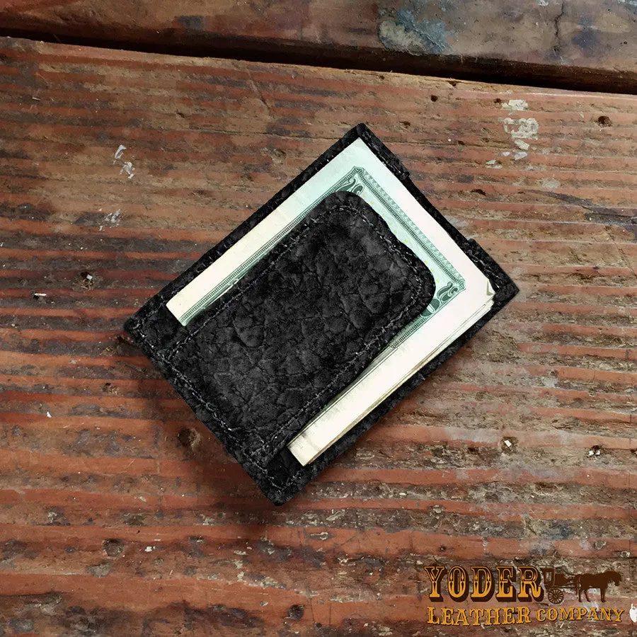 Hippo Black Clip Wallet