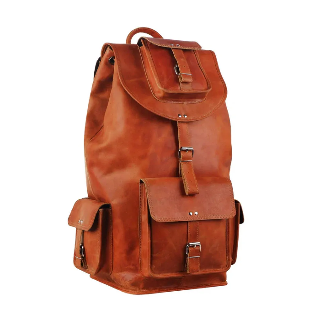 Kingston Tanned Leather Backpack