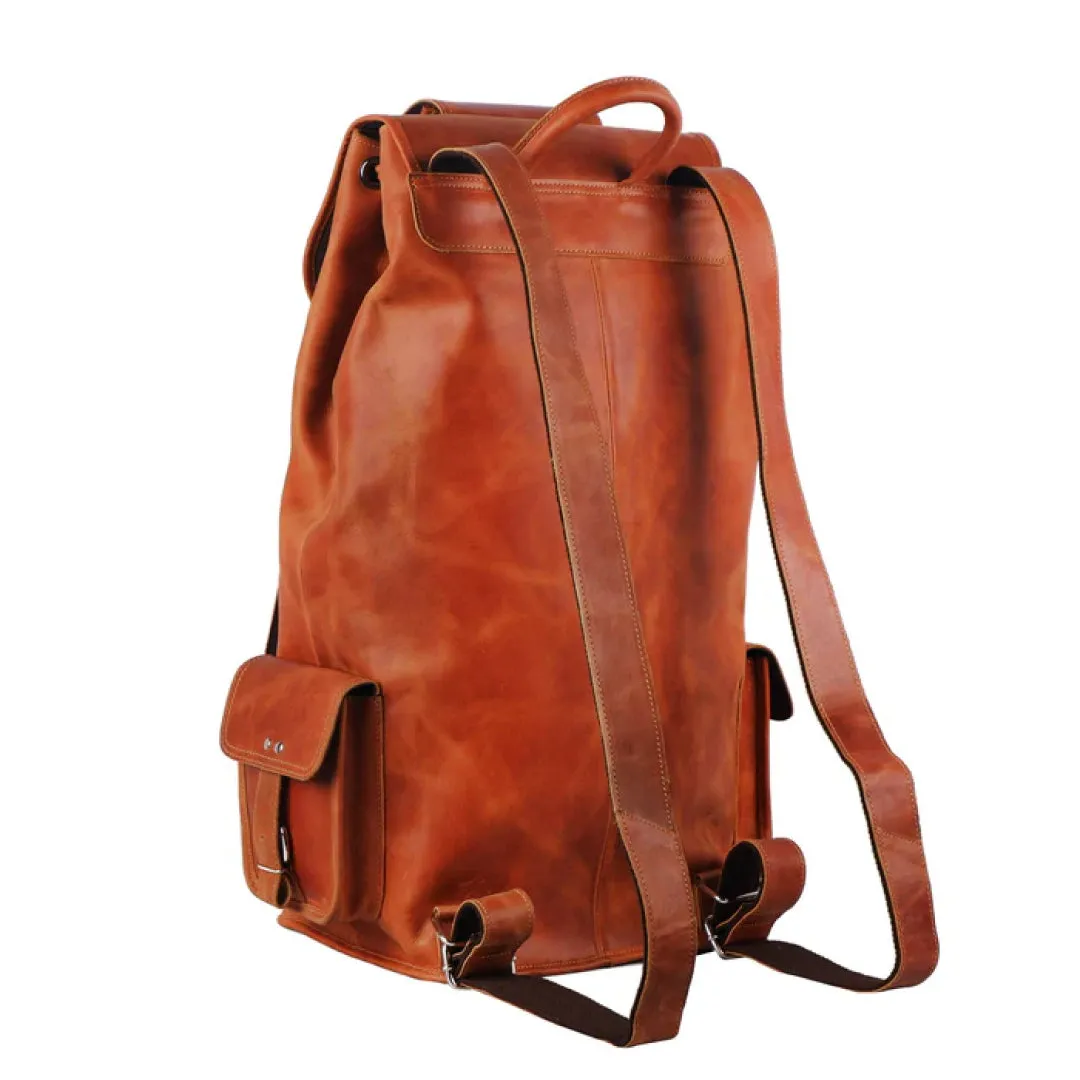 Kingston Tanned Leather Backpack