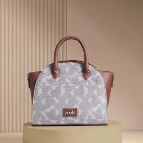 Konkona City Satchel Bag - Aravalli Abstract