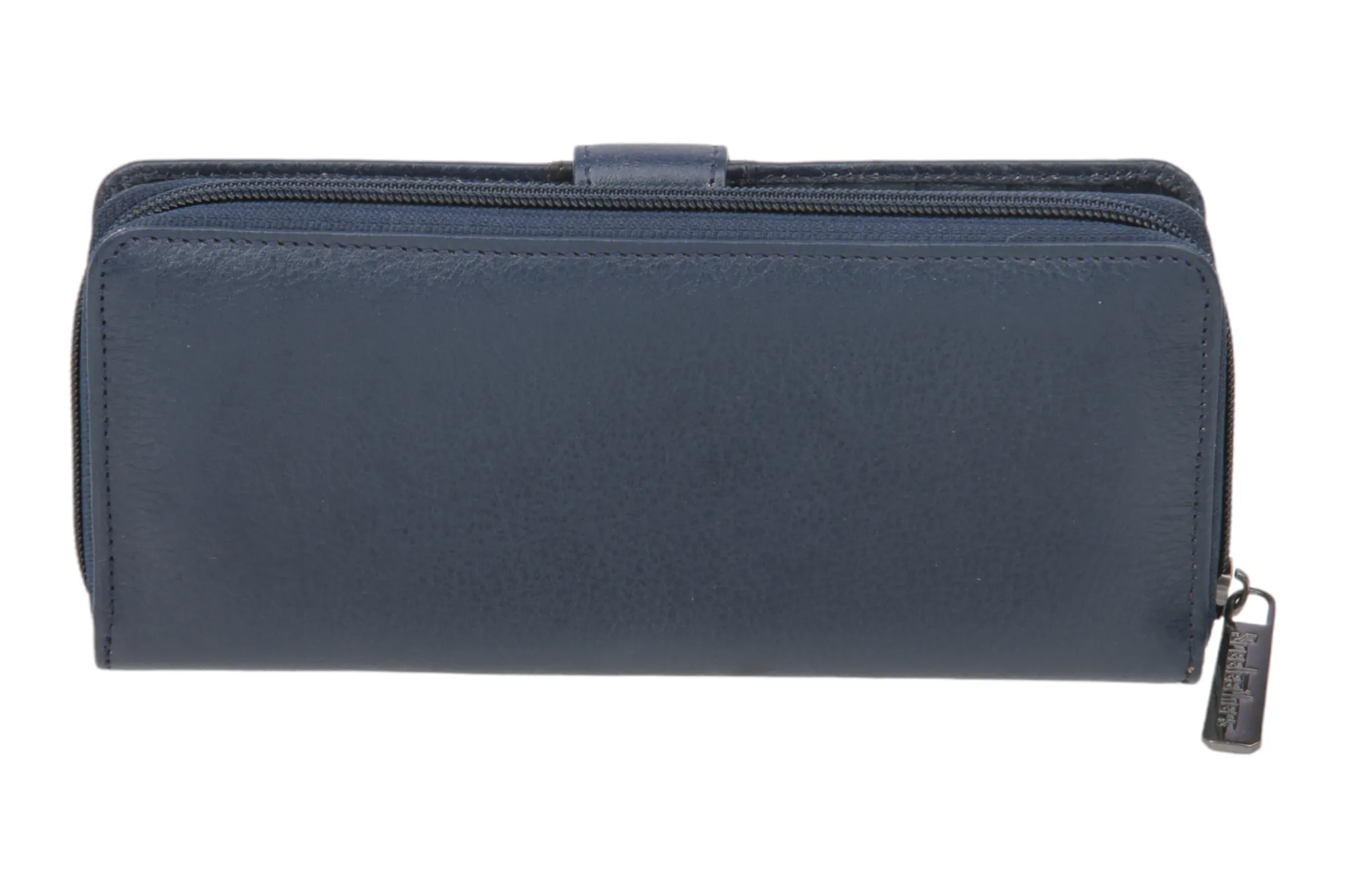 LADIES PREMIUM LEATHER CLUTCH 54507 (BLUE)