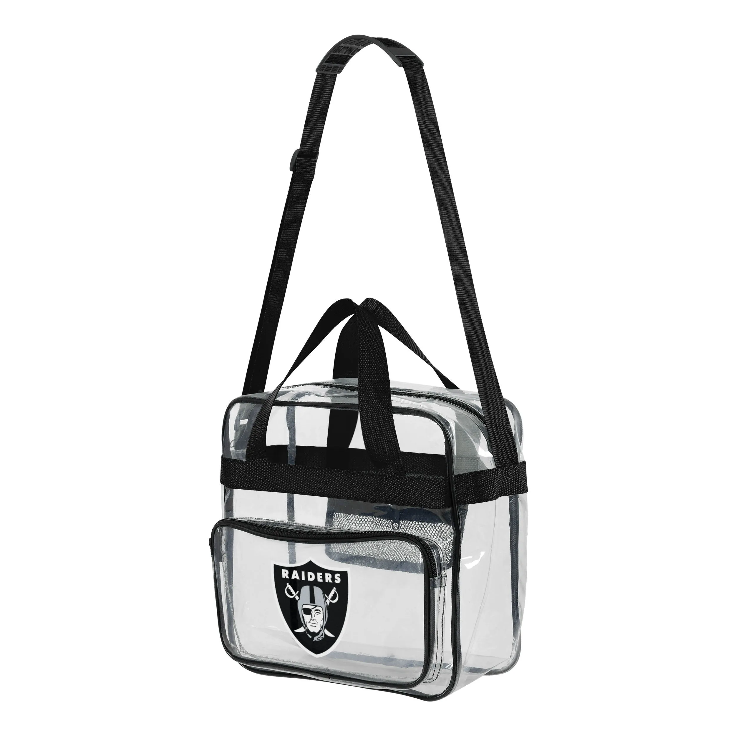 Las Vegas Raiders NFL Clear High End Messenger Bag