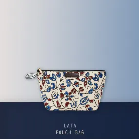 Lata Block Printed Pouch