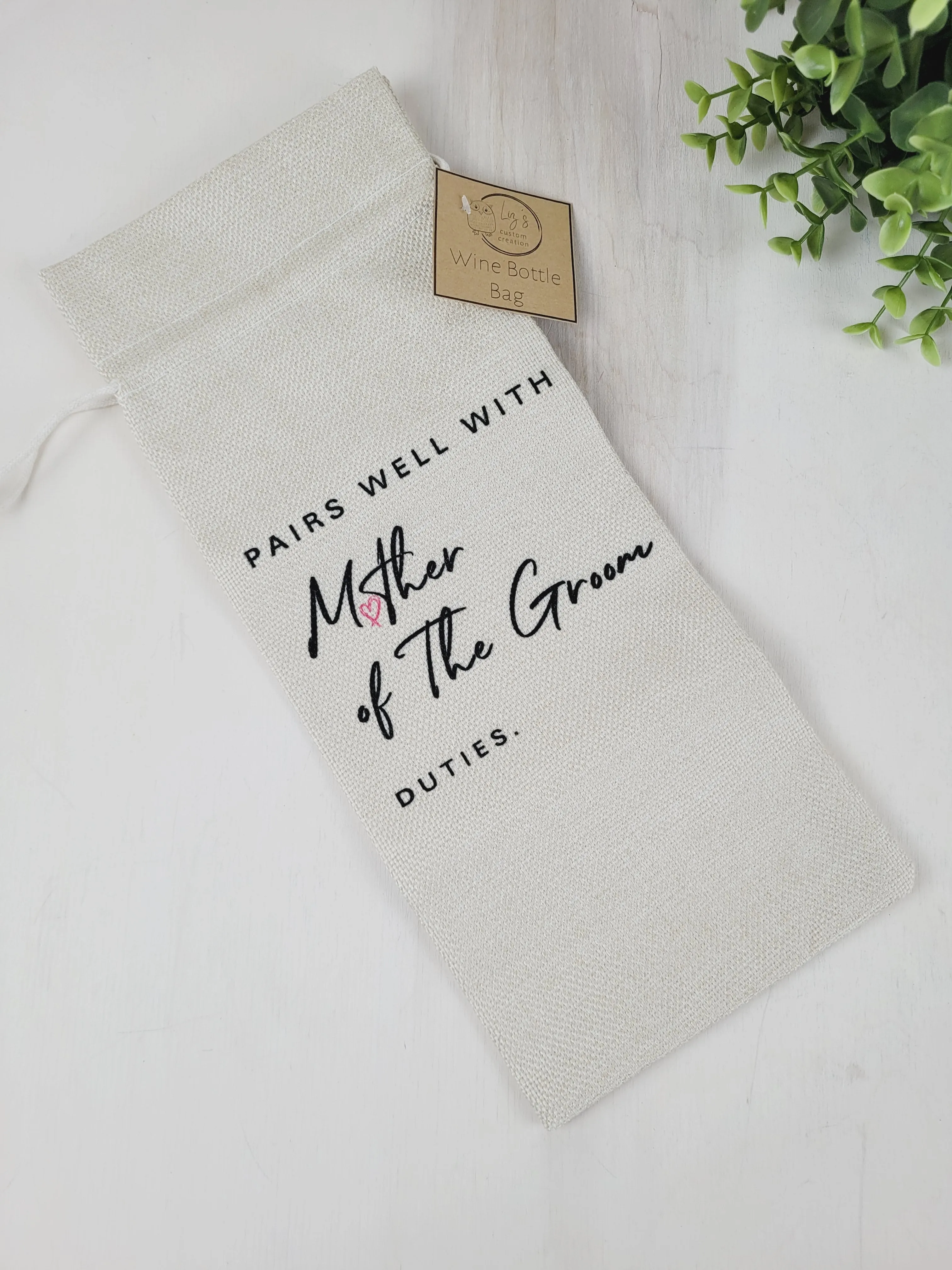 Liz's Custom Creation, Wine Bags