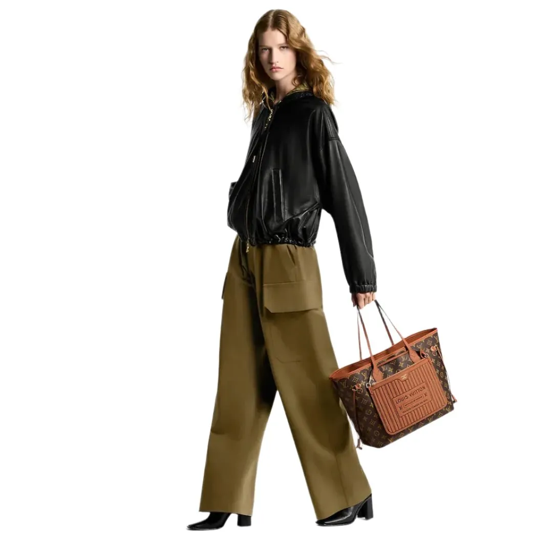 Louis Vuitton New Reversible Neverfull Inside Out MM Brown