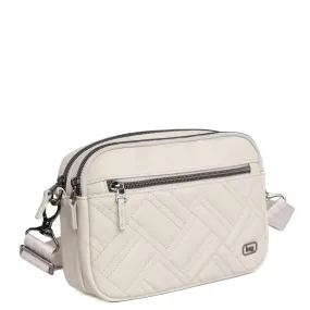 LUG Super Coupe 2 Satin Luxe Convertible Crossbody Bag in Pebble