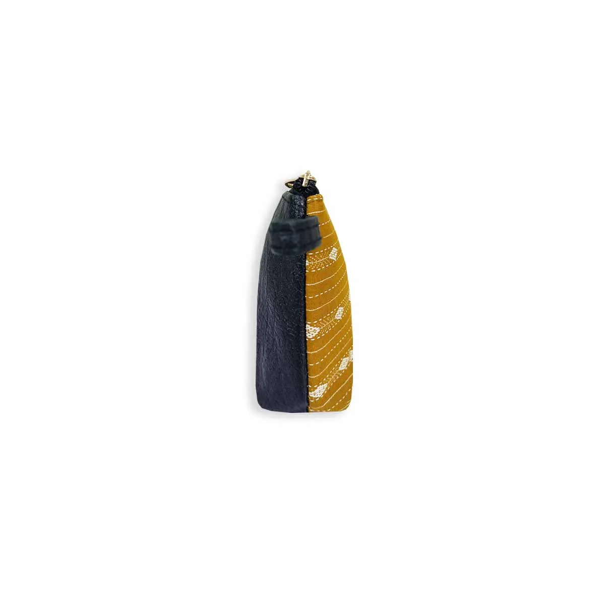Marigold Ikkat Pouch Bag