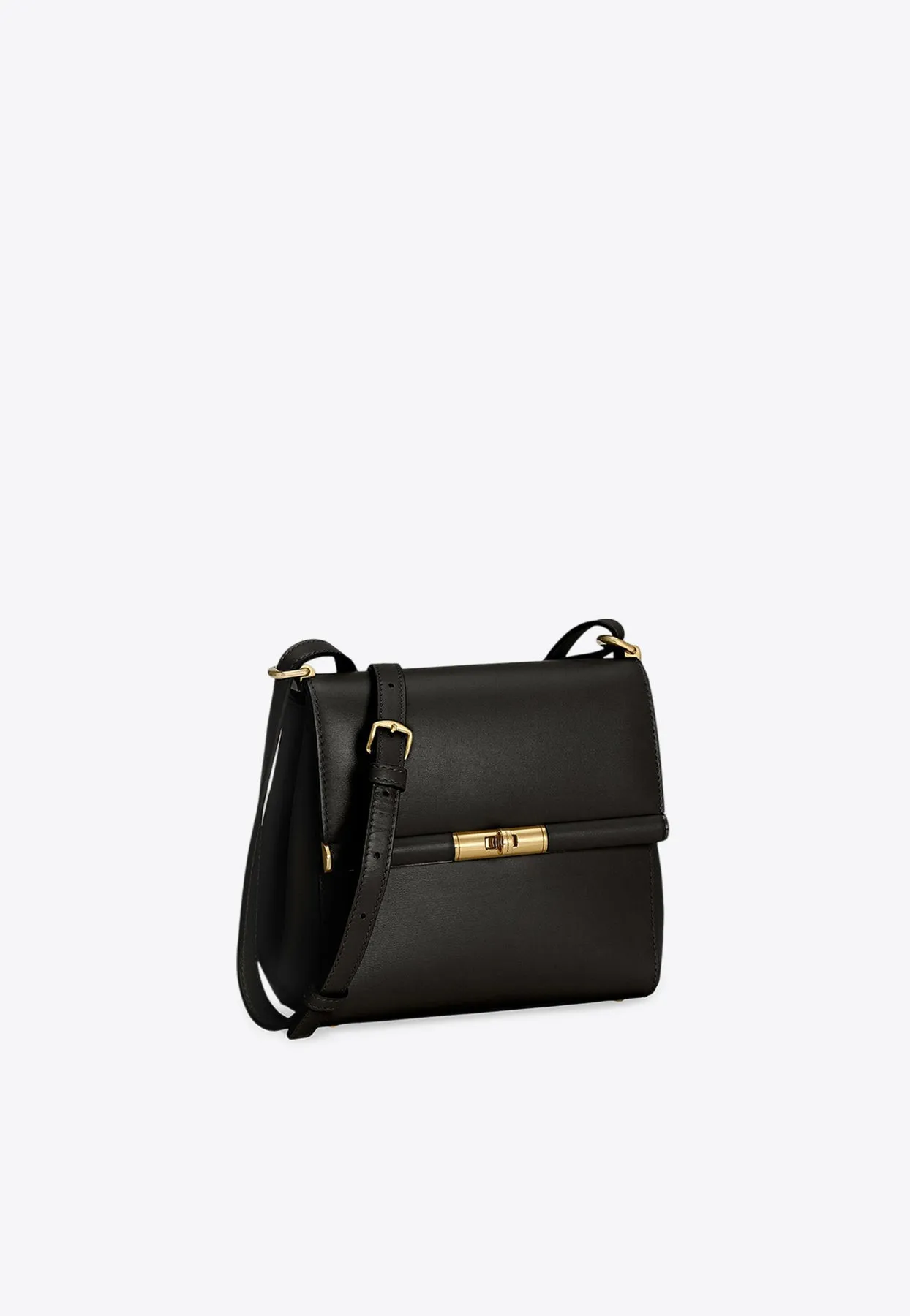 Marlene City Grained Leather Shoulder Bag