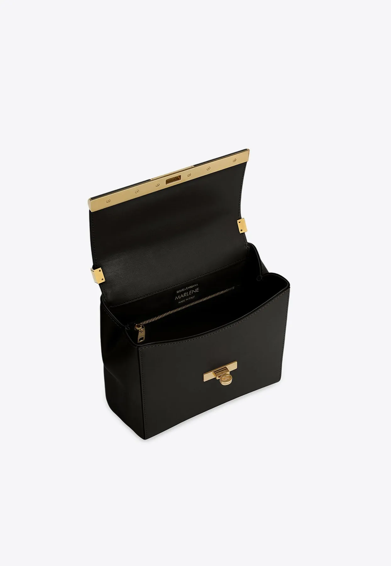 Marlene City Grained Leather Shoulder Bag