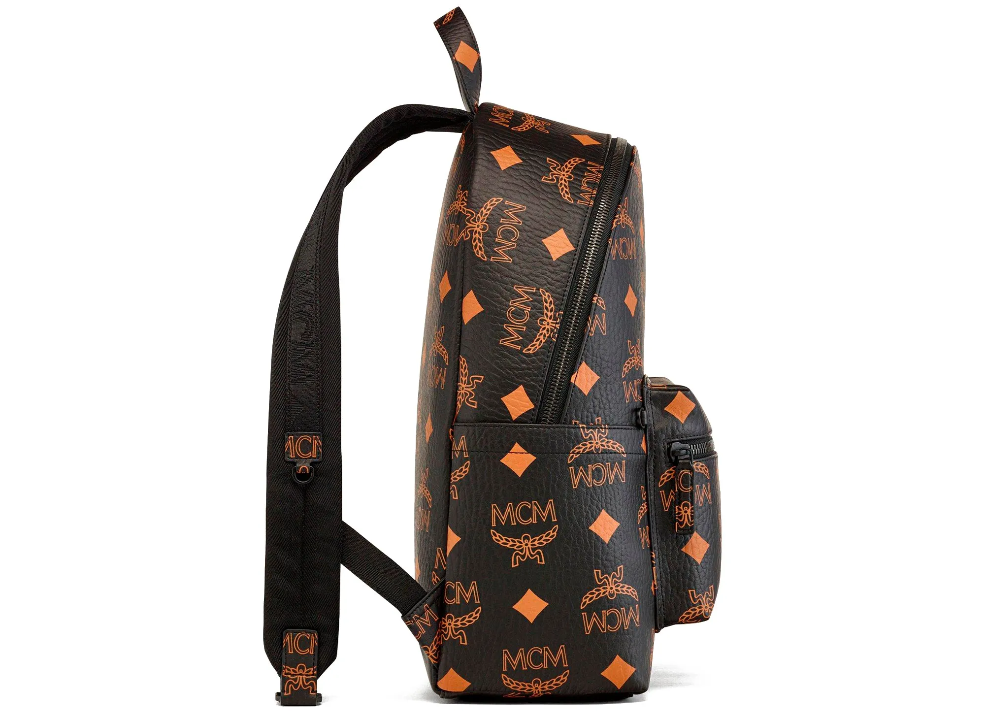 MCM Medium Stark Backpack in Black