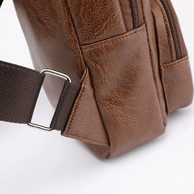 Men's Casual Multi-Functional Shoulder Bag
