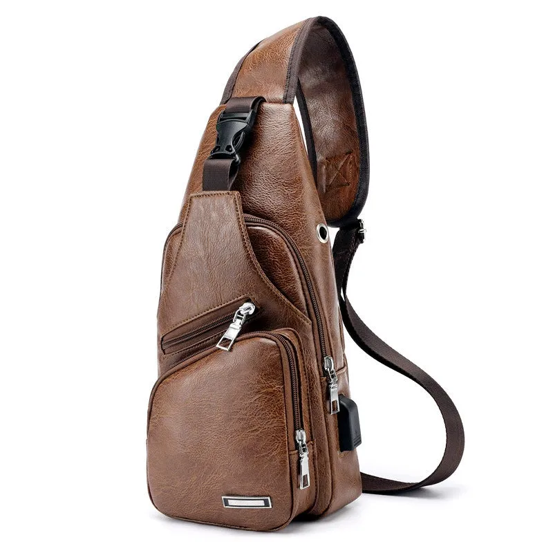 Men's Casual Multi-Functional Shoulder Bag