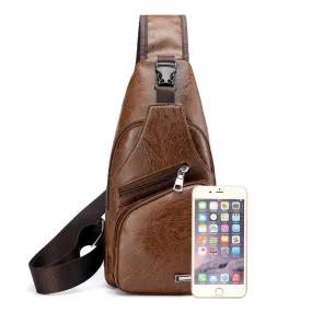 Men's Casual Multi-Functional Shoulder Bag