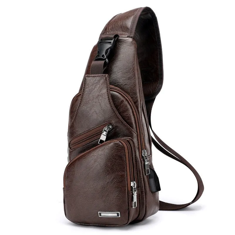 Men's Casual Multi-Functional Shoulder Bag