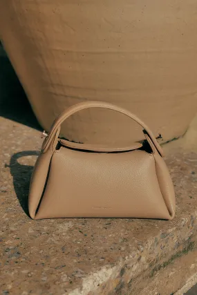 Milan Top-handle Bag in Nude