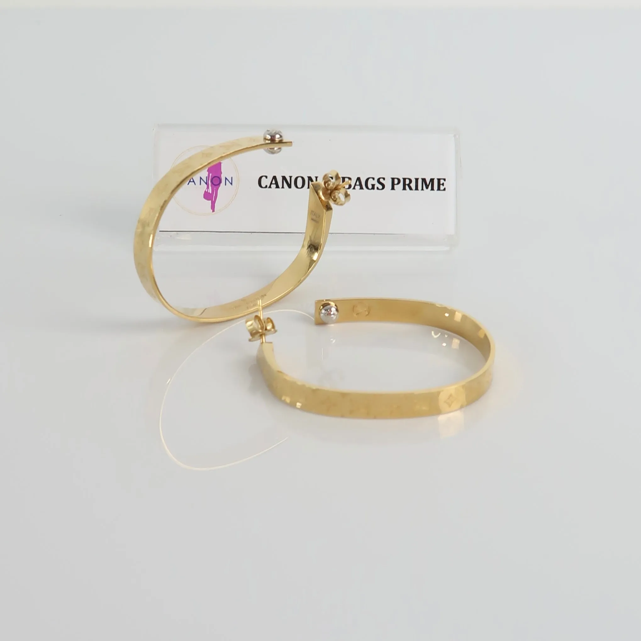 Nanogram Hoop Earrings