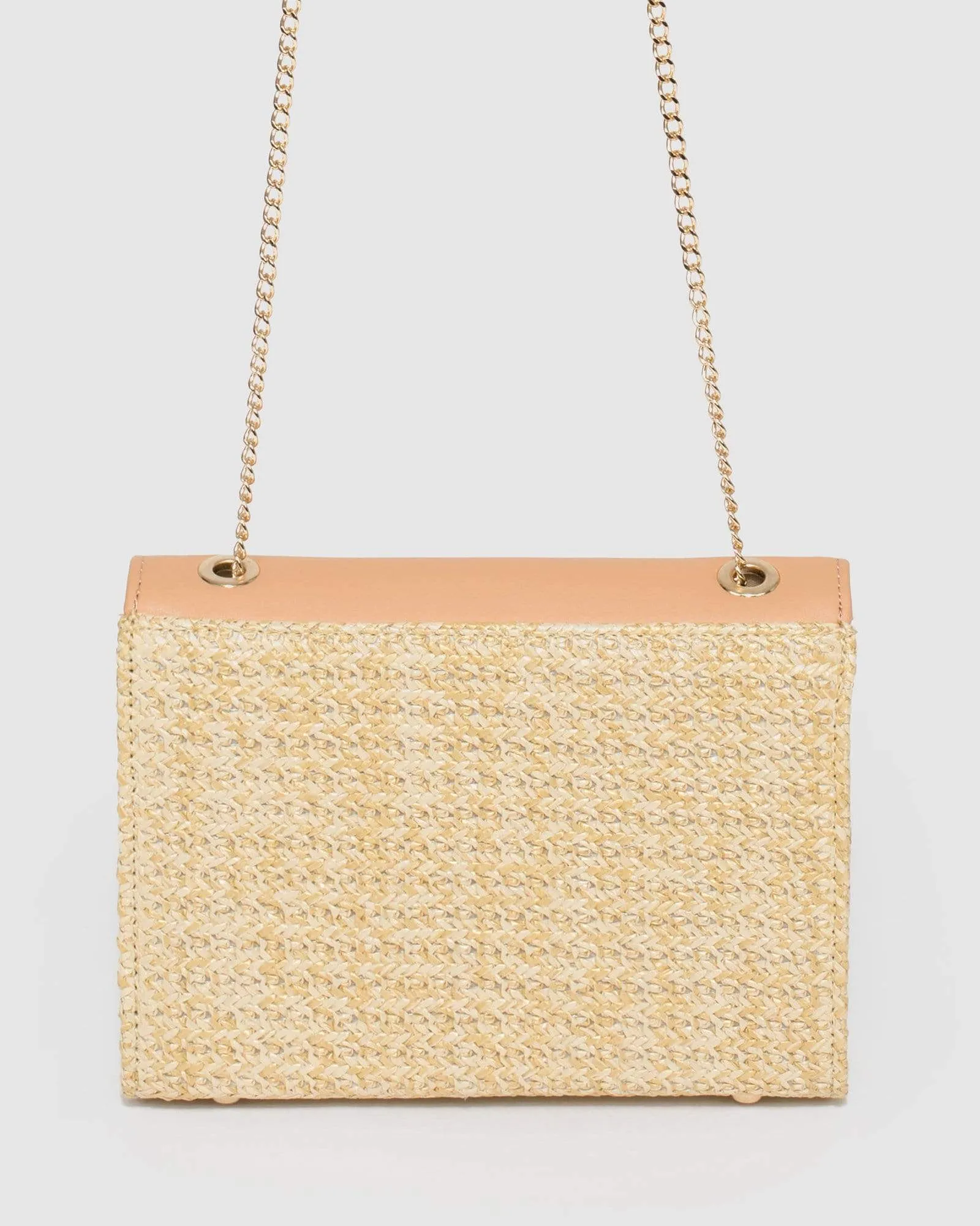 Natural Dahlia Ring Crossbody Bag