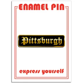 Pin - Pittsburgh (Old English)