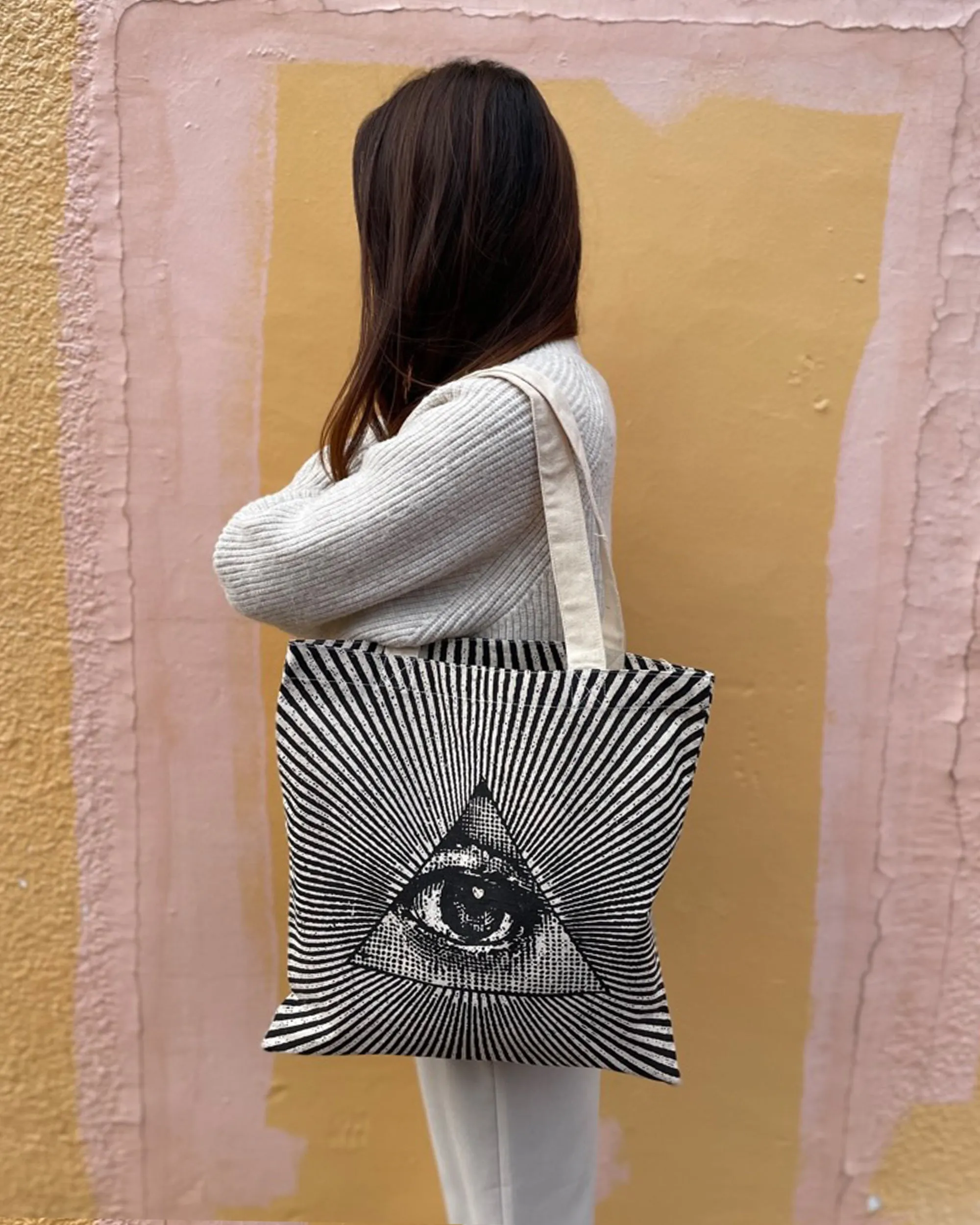 Prism Eye Eco Canvas Tote Bag