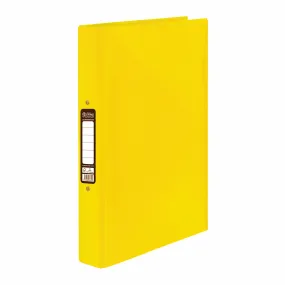 Pukka A4 Ring Binder File Yellow