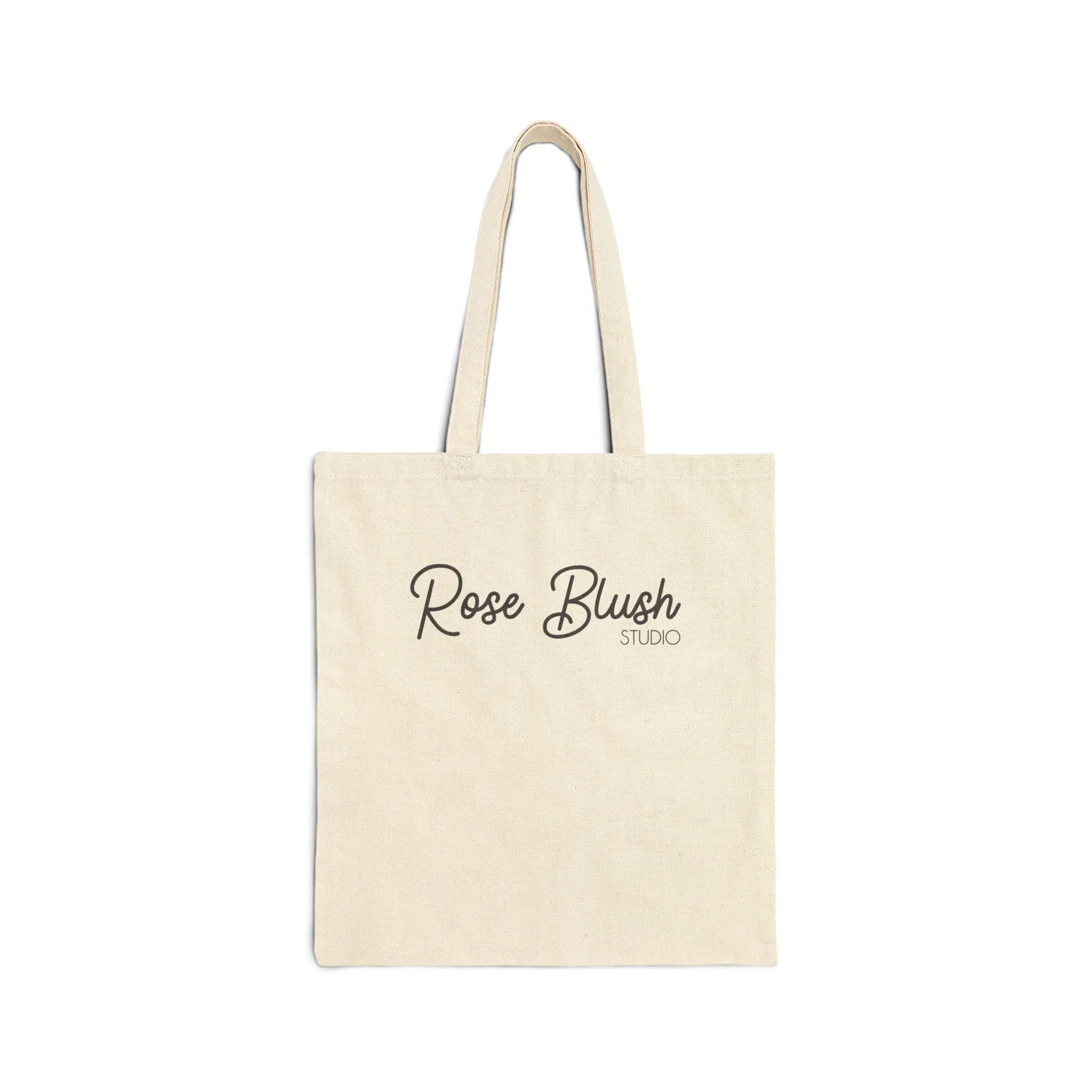 Rose Blush Studio Cotton Canvas Tote Bag