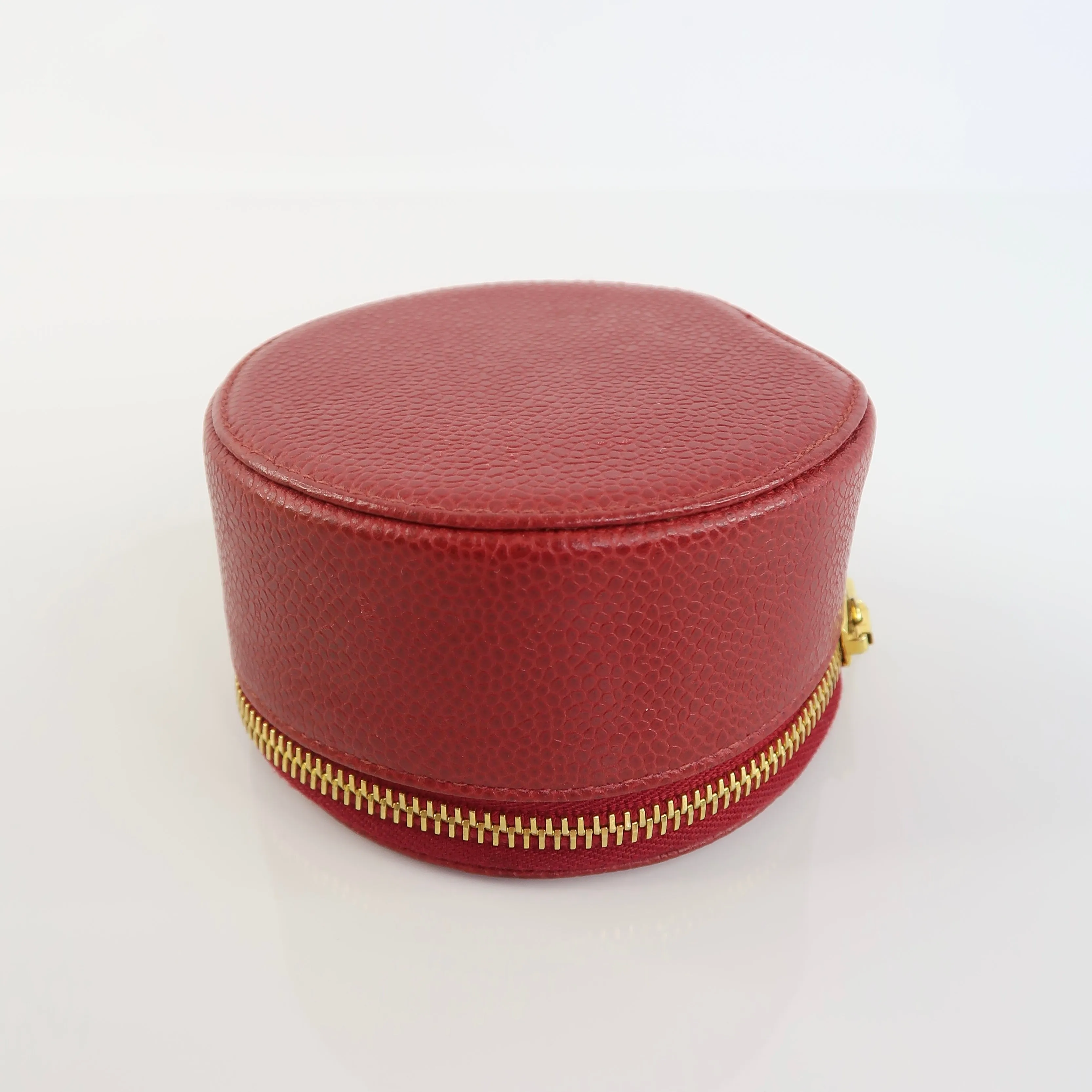 Round Jewelry Case