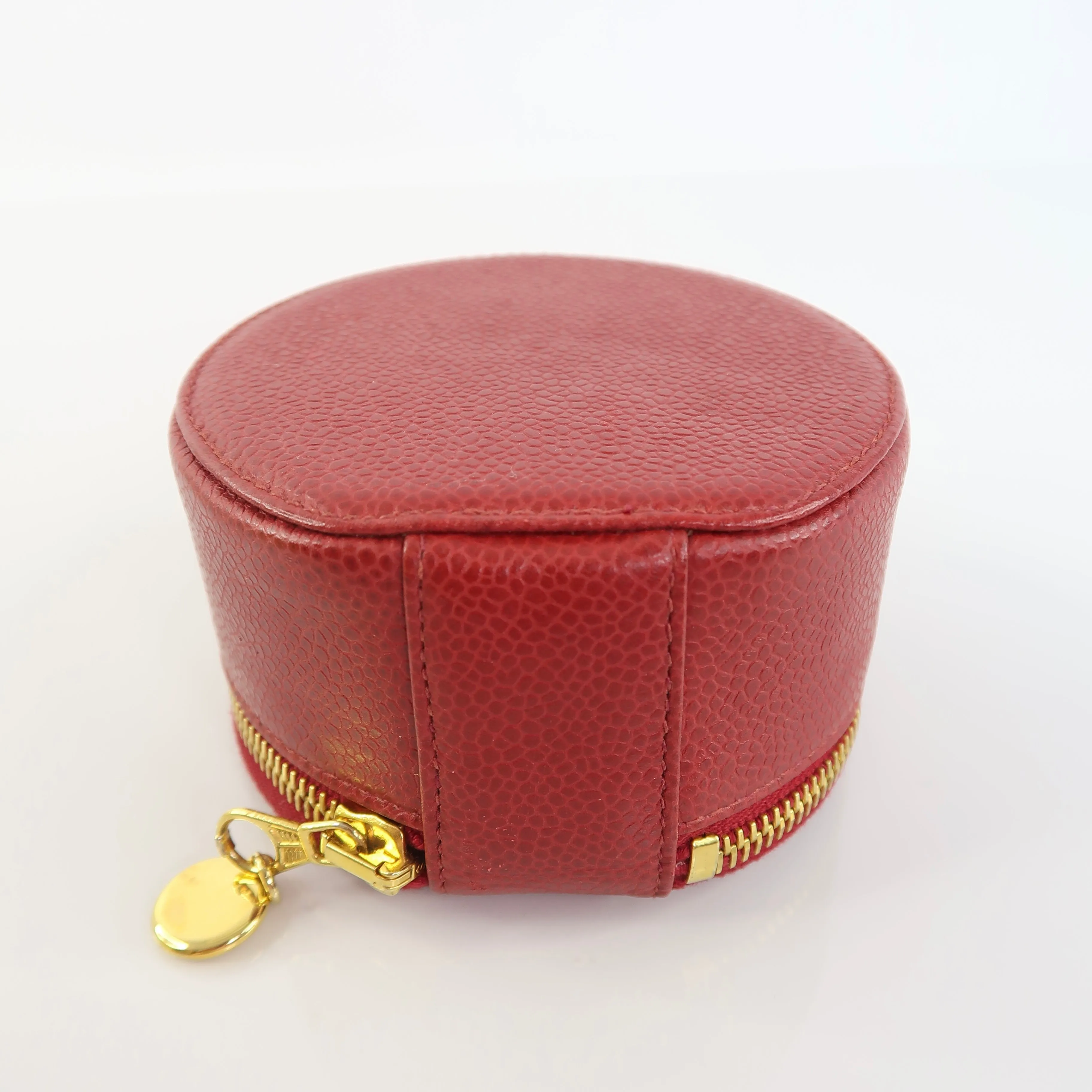 Round Jewelry Case