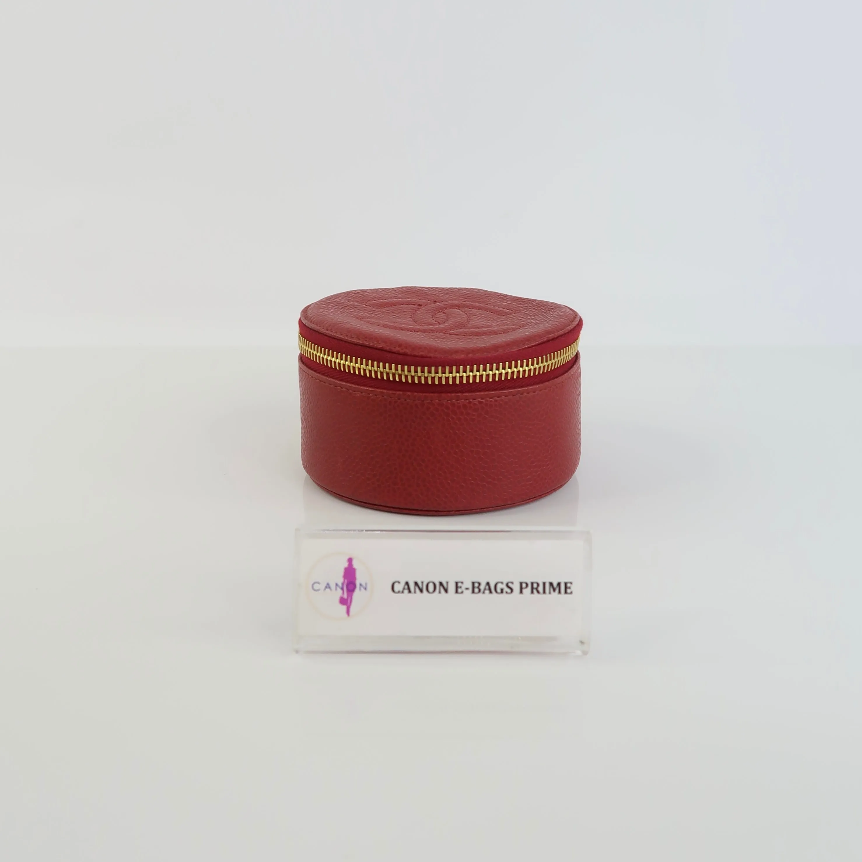 Round Jewelry Case