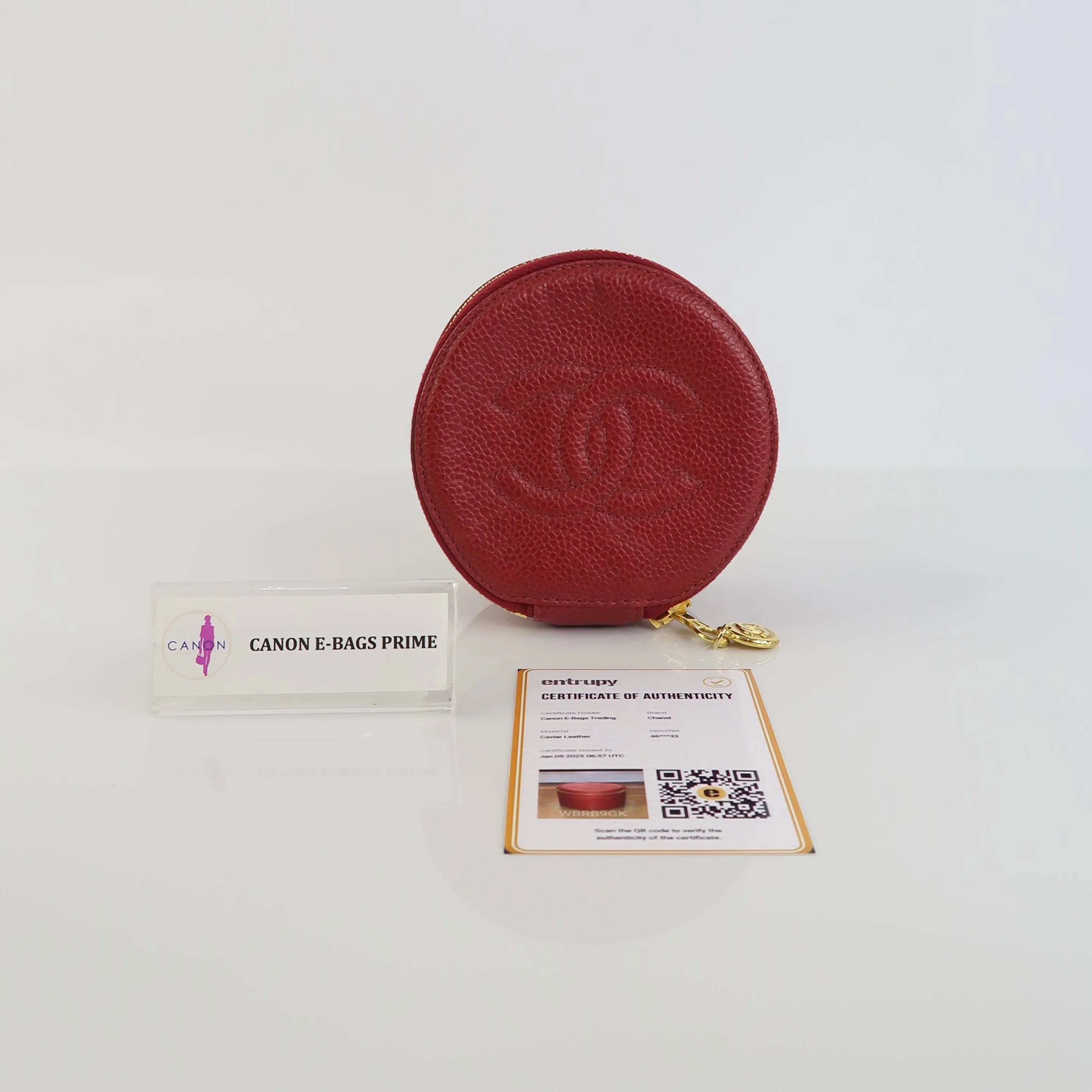 Round Jewelry Case