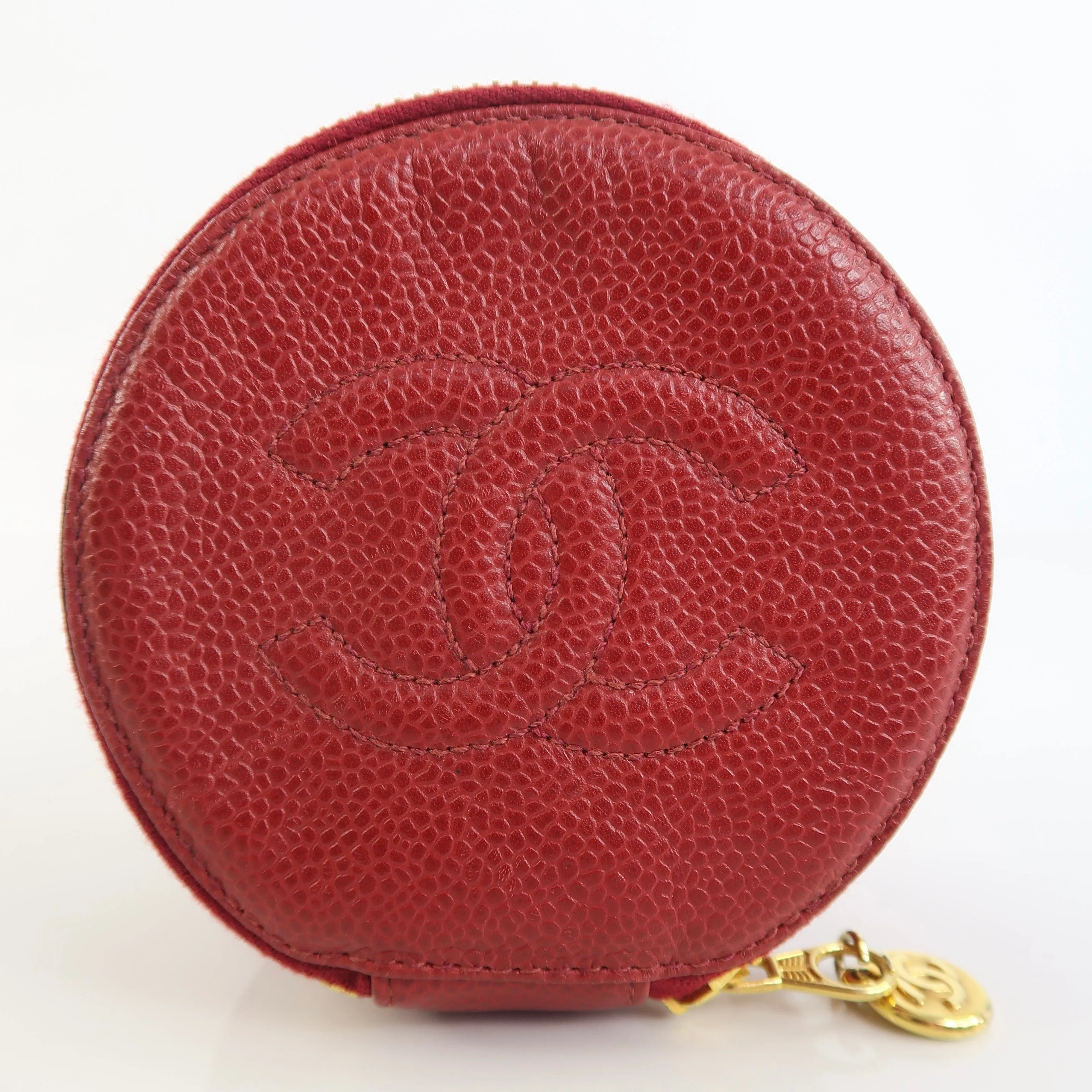 Round Jewelry Case