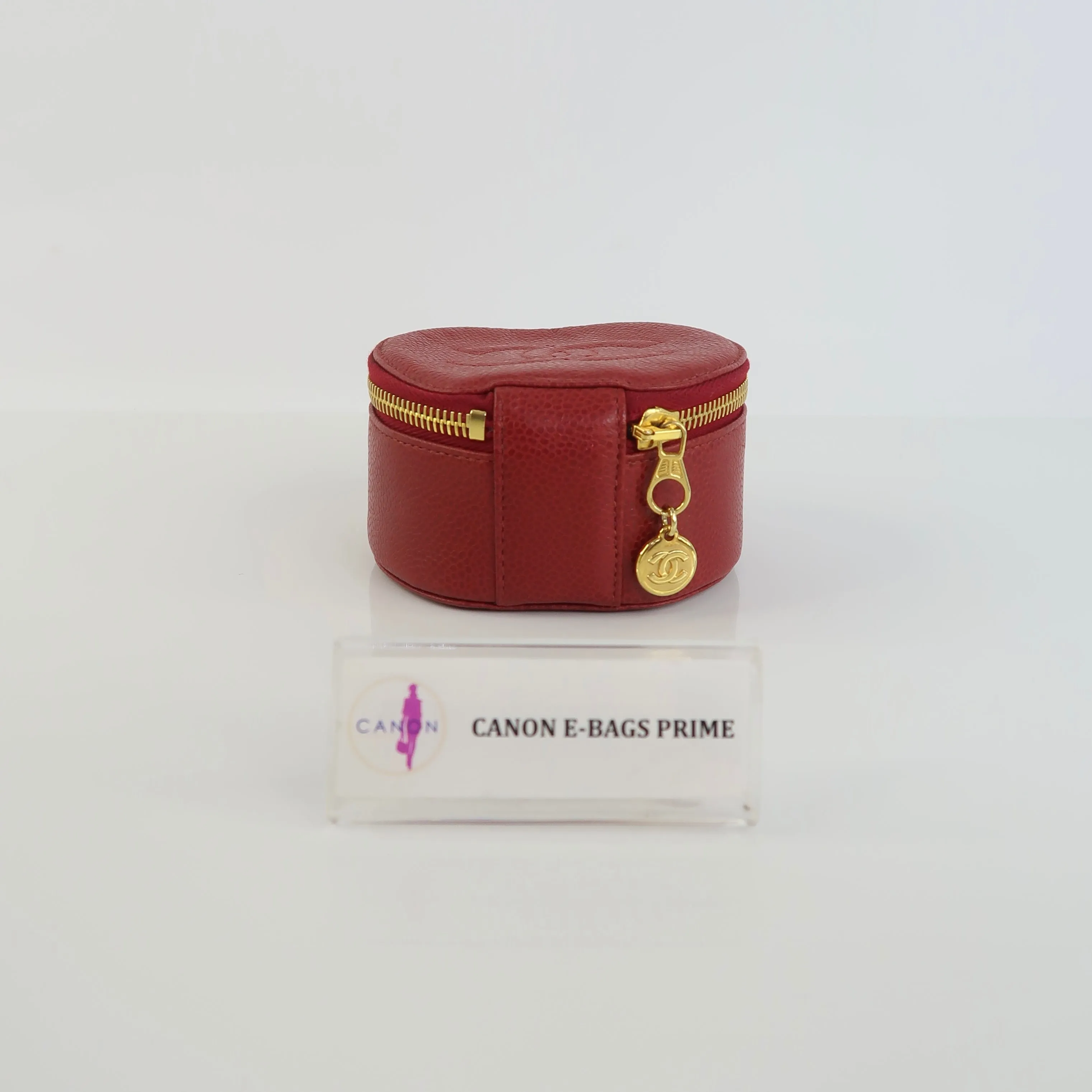 Round Jewelry Case
