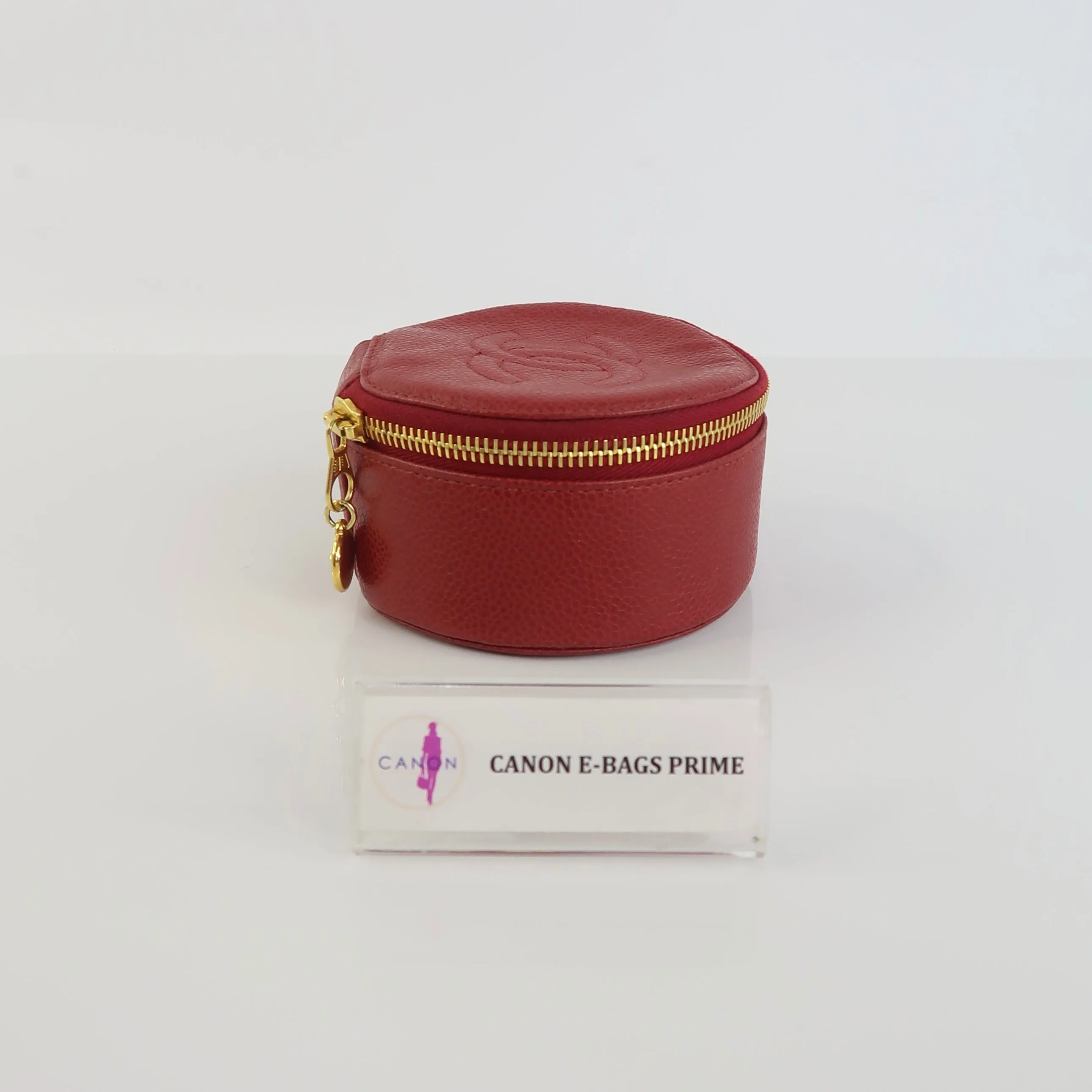 Round Jewelry Case