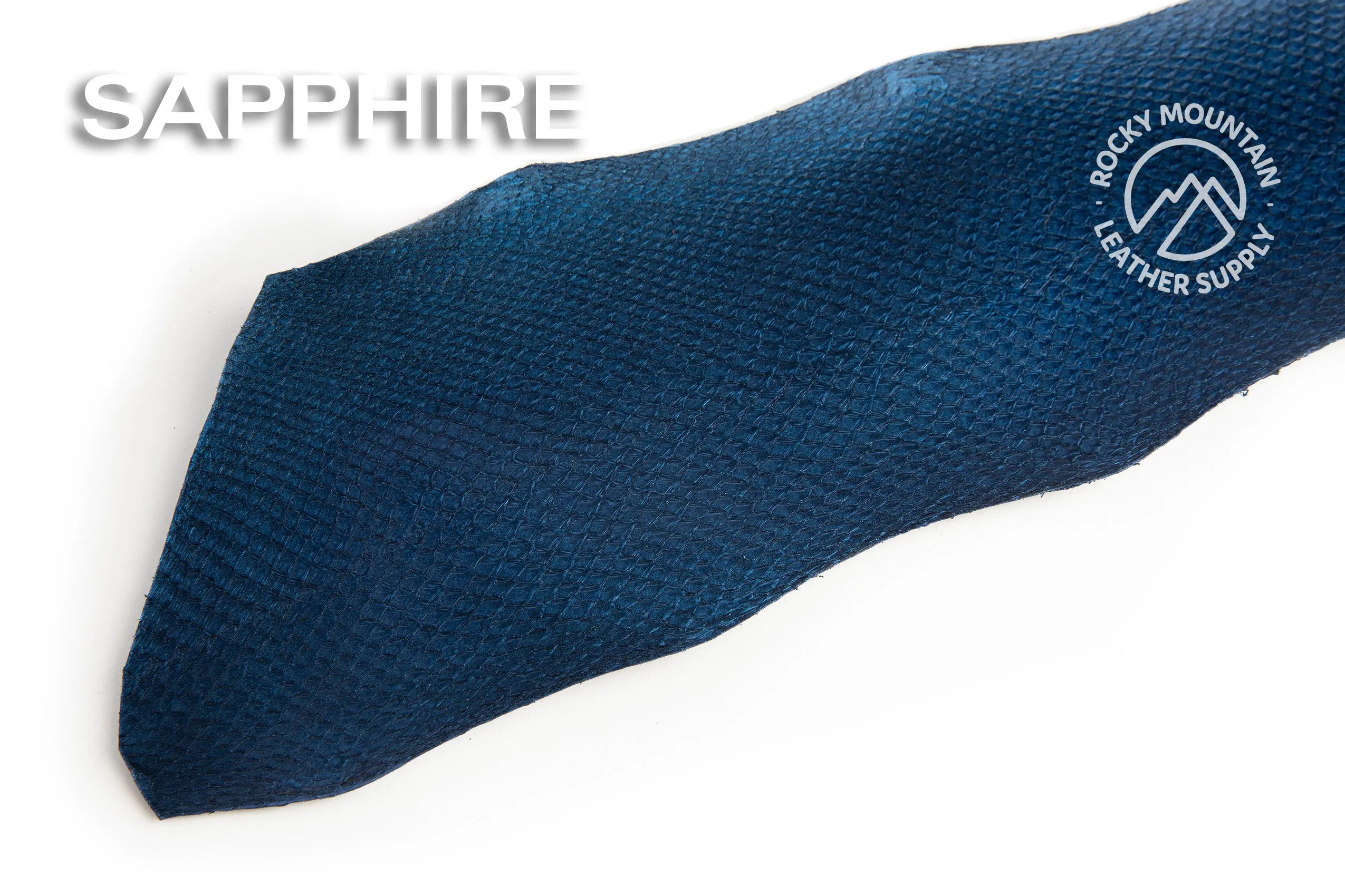 Salmon -  Metallic Finish - Vegetable Tanned Leather (HIDES)