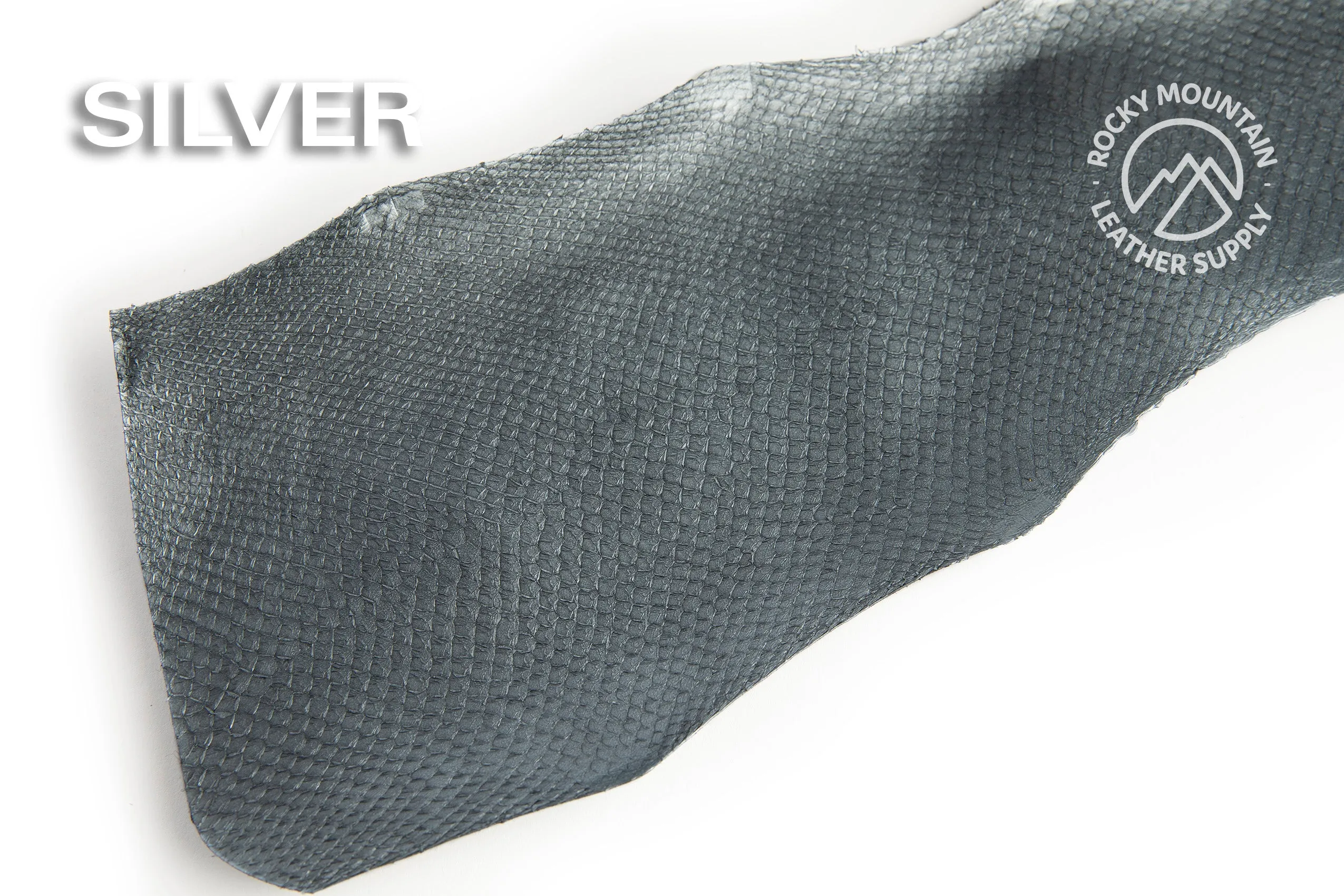 Salmon -  Metallic Finish - Vegetable Tanned Leather (HIDES)