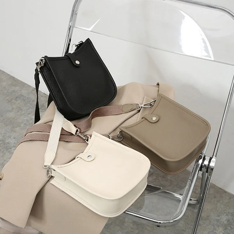 SEALBEER High-end, genuine leather Evelyn evelyne mini 17/29TOGO first-layer cowhide shoulder diagonal span bag