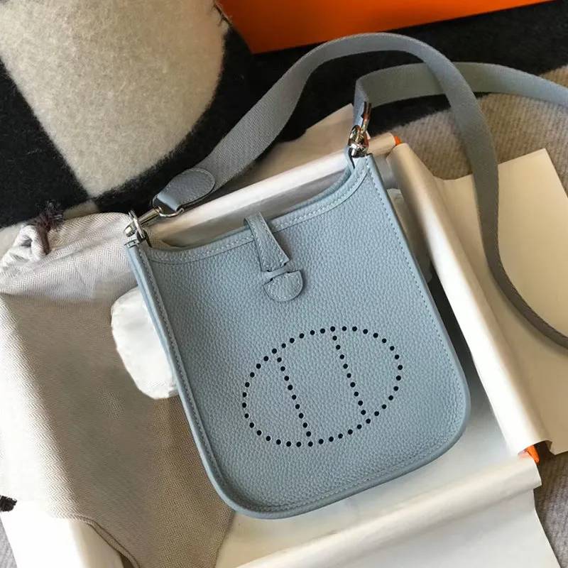 SEALBEER High-end, genuine leather Evelyn evelyne mini 17/29TOGO first-layer cowhide shoulder diagonal span bag