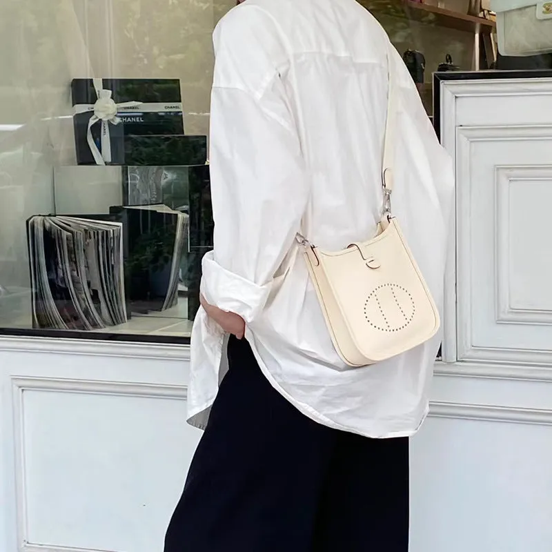 SEALBEER High-end, genuine leather Evelyn evelyne mini 17/29TOGO first-layer cowhide shoulder diagonal span bag