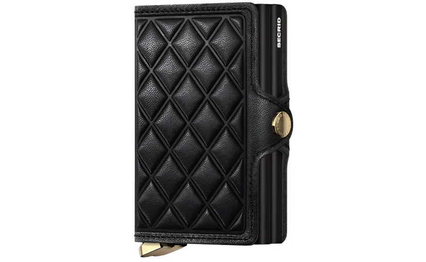Secrid Premium Twinwallet Emboss Diamonds | Black