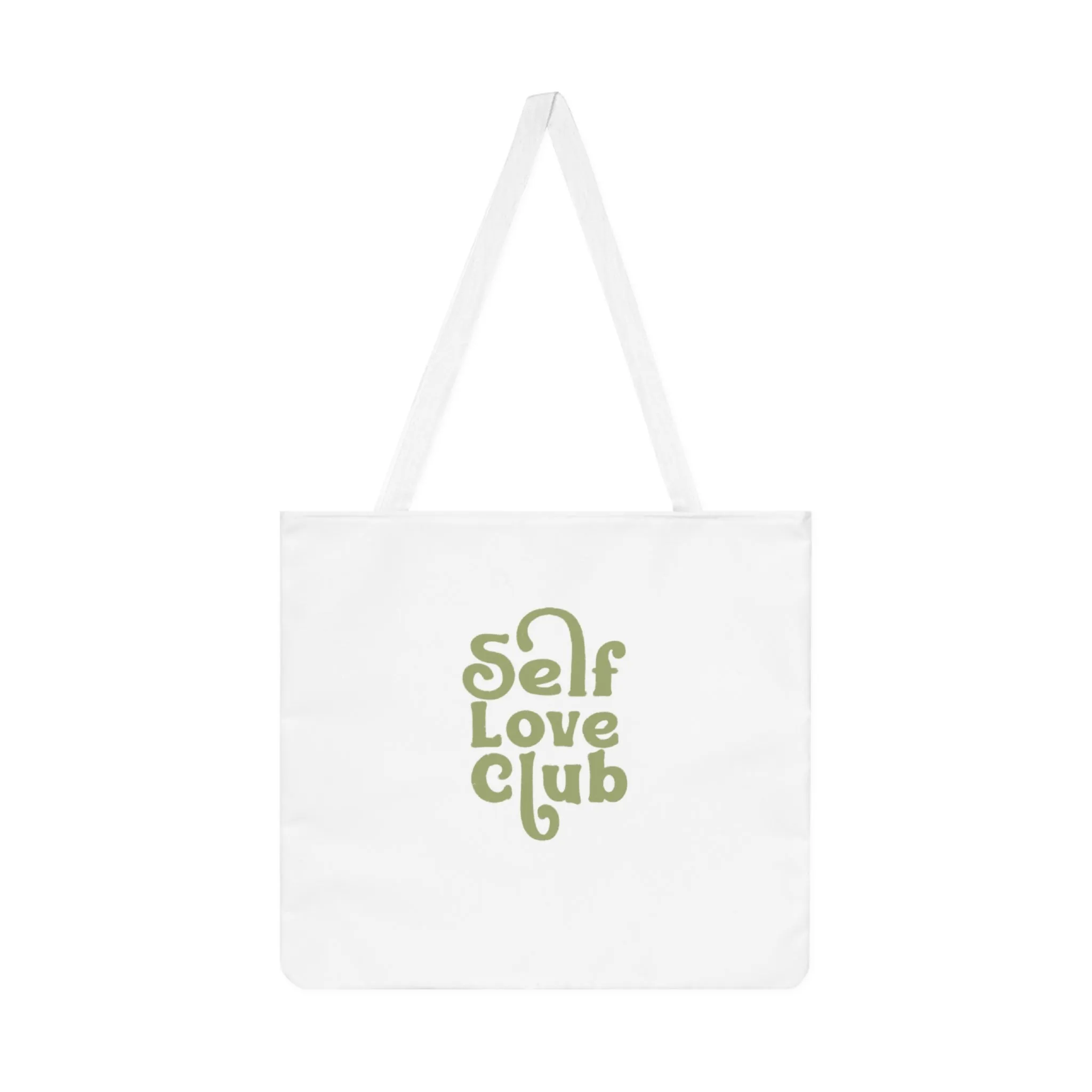 Self Love Club Shoulder Tote Bag - Sustainable and Stylish Everyday Carry