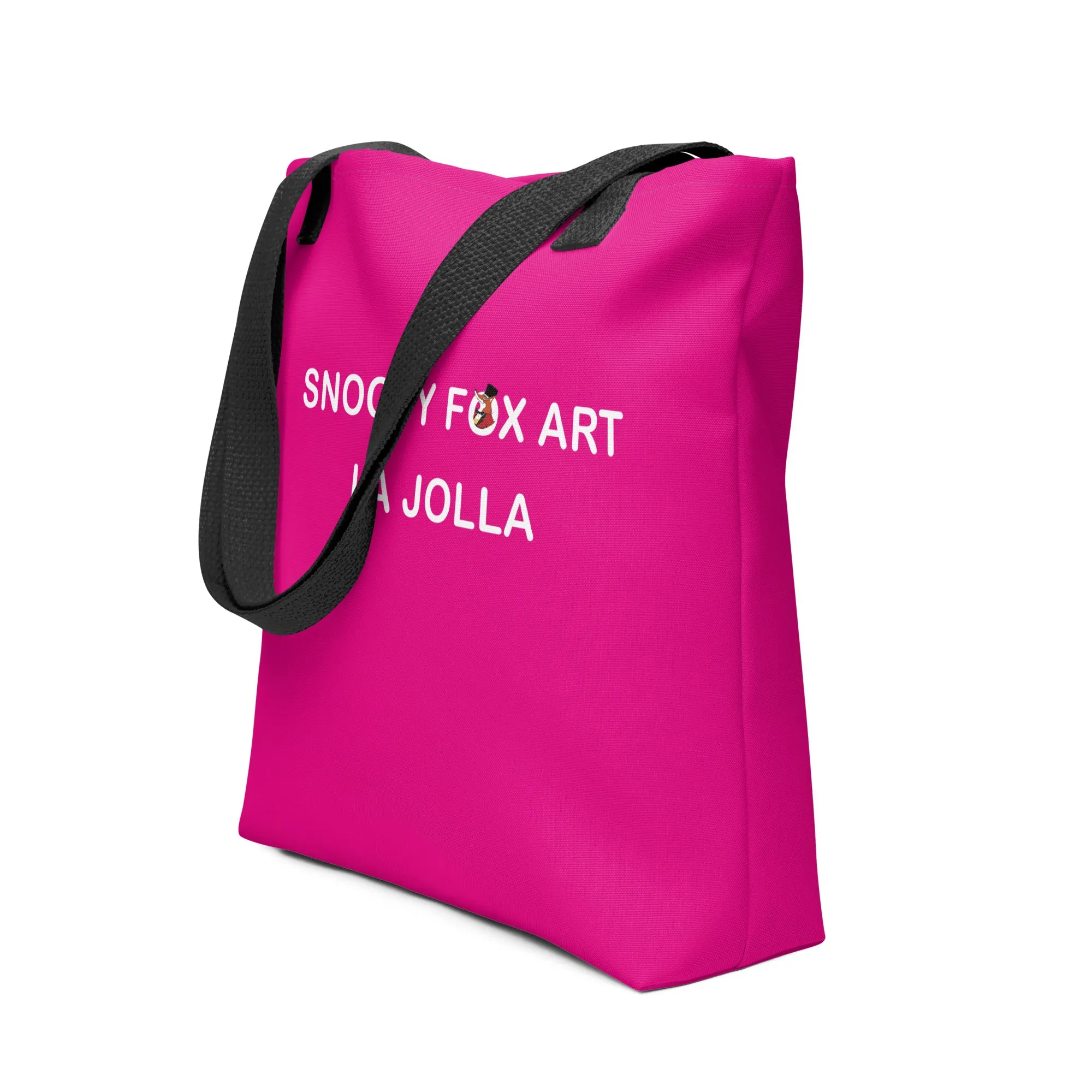 Snooty Fox Art Tote Bag - Mexico Pink La Jolla